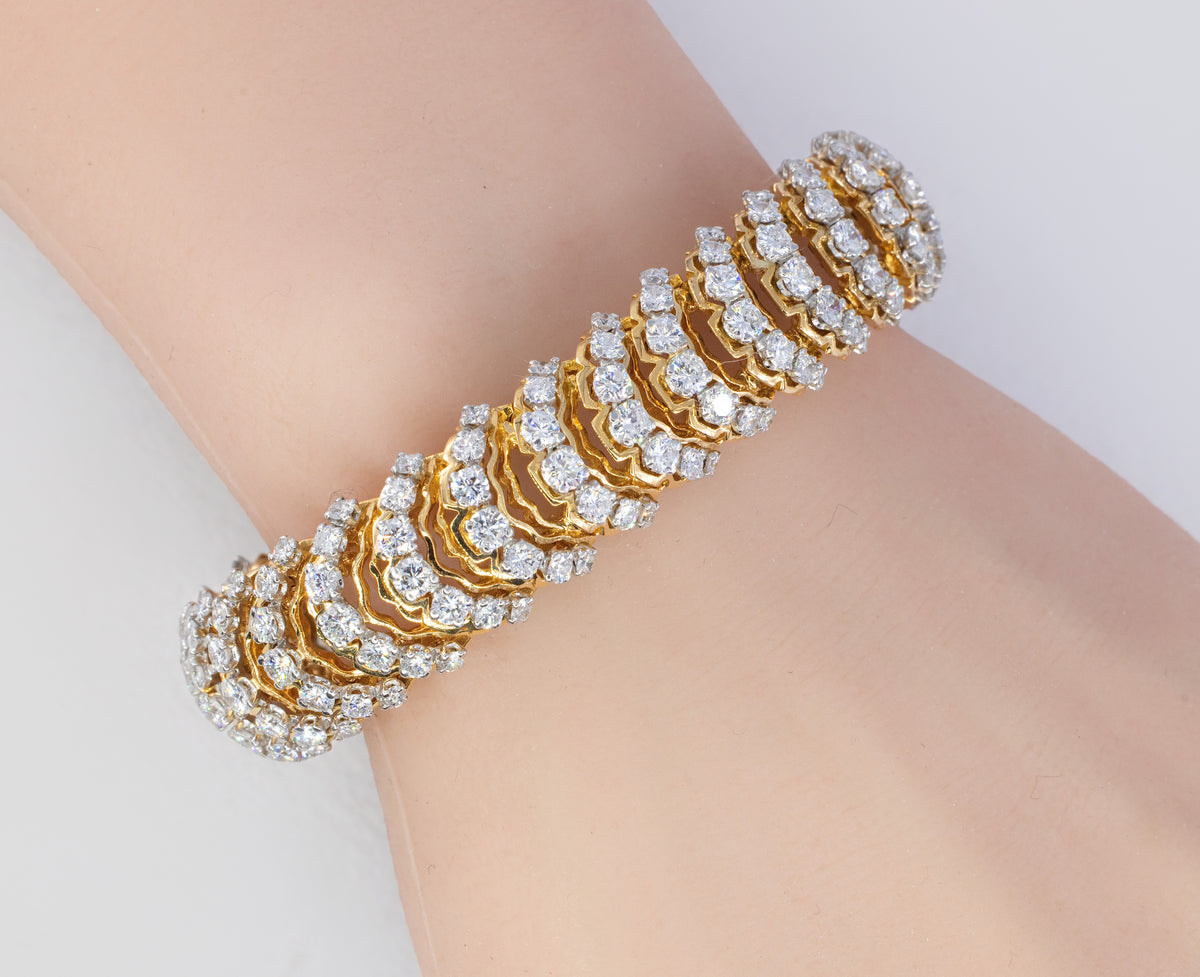 Cartier Link Diamond Bracelet