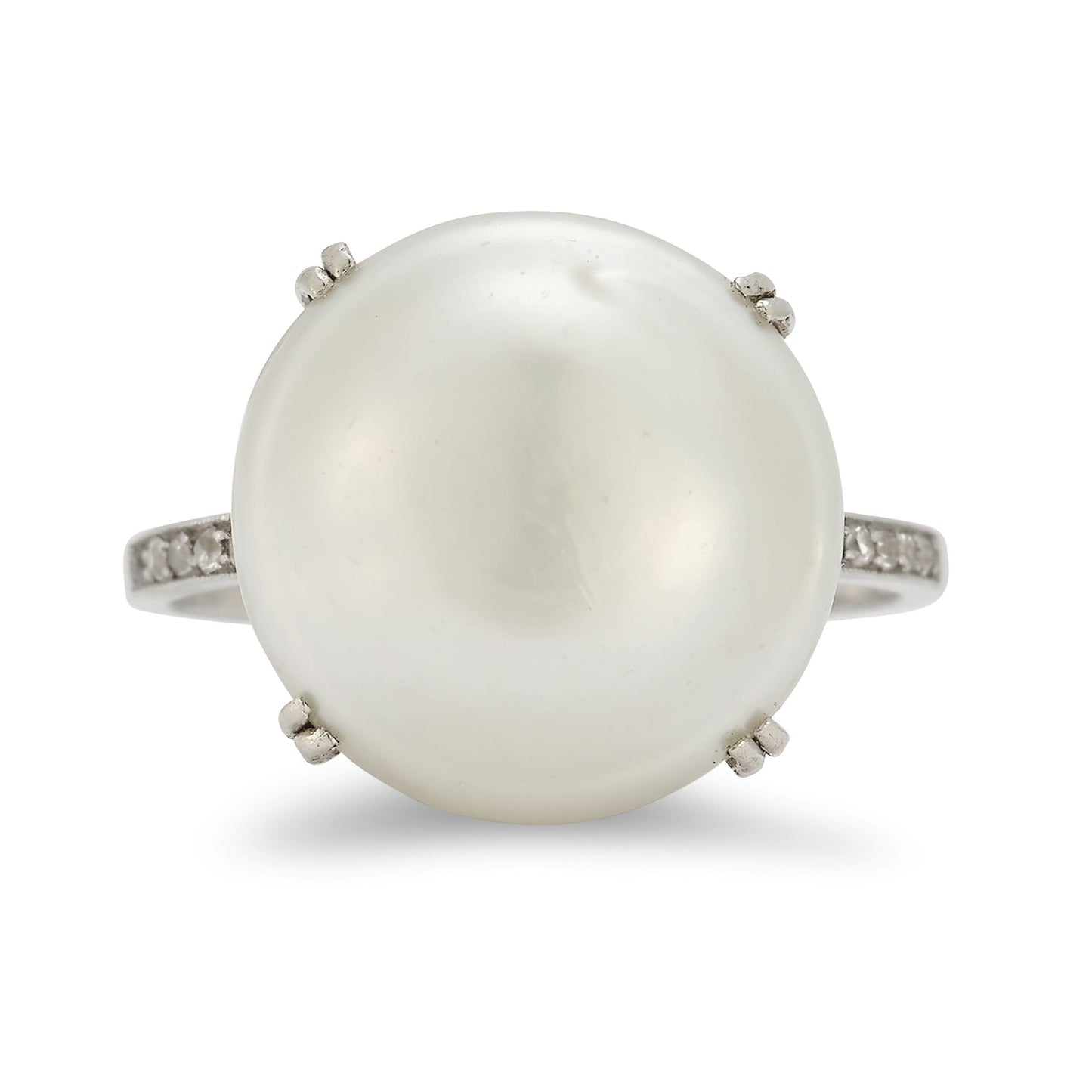 Art Deco Natural Pearl Ring