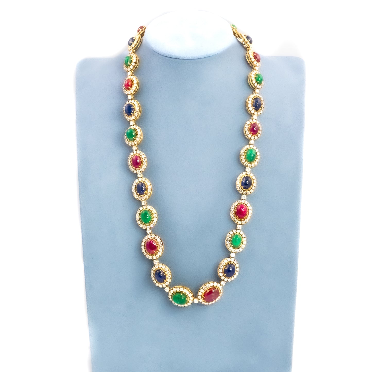 Van Cleef and Arpels Multigem Necklace and Bracelet Set