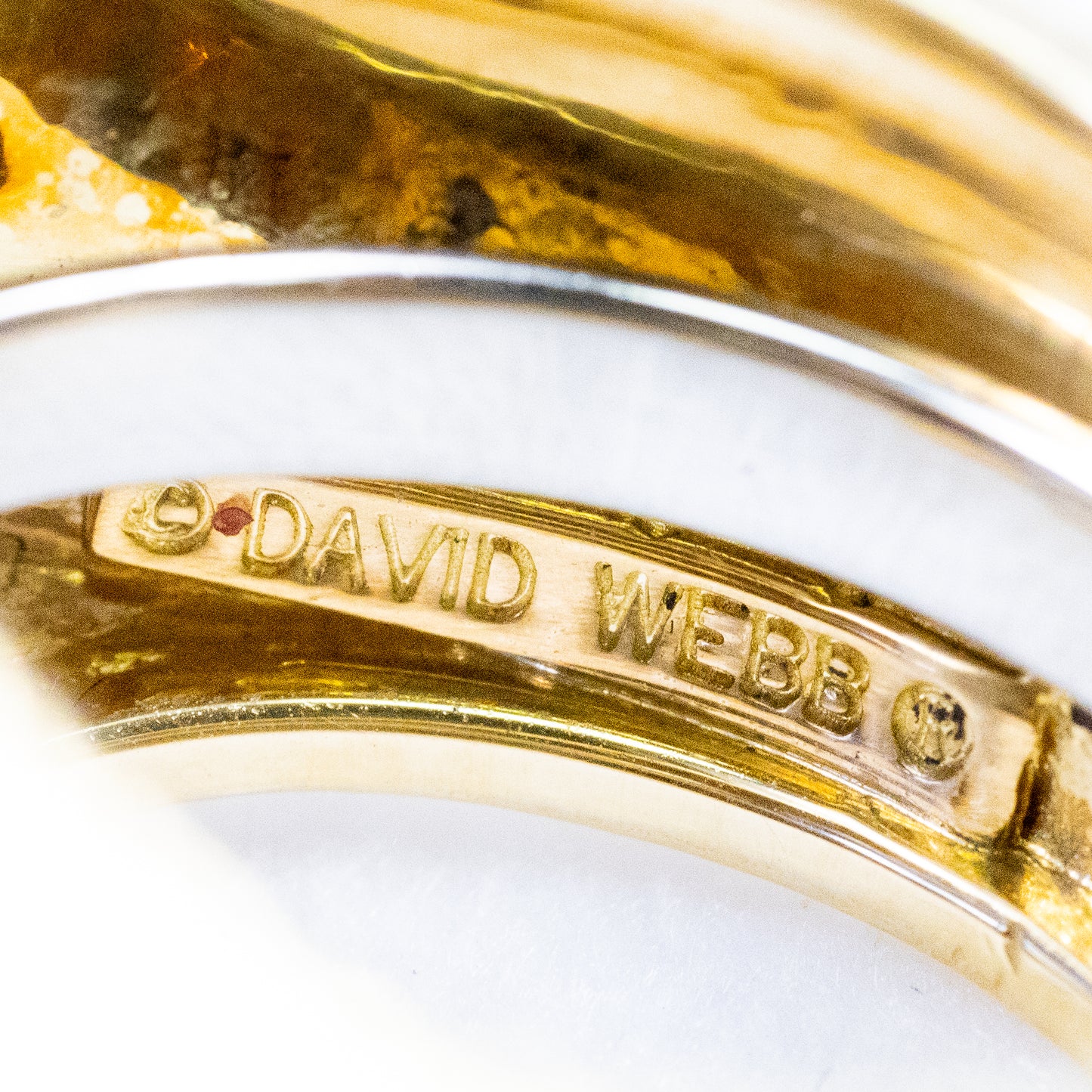 David Webb Oval Cut Sapphire Men's Ring