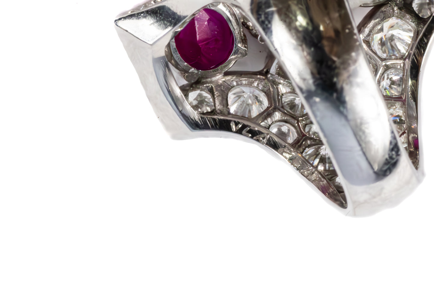 Van Cleef & Arpels Ruby and Diamond Ring from the estate of Frank Sinatra