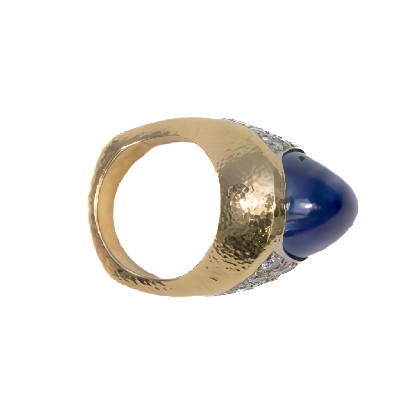 Certified Natural Star Sapphire Men's Ring by David Webb