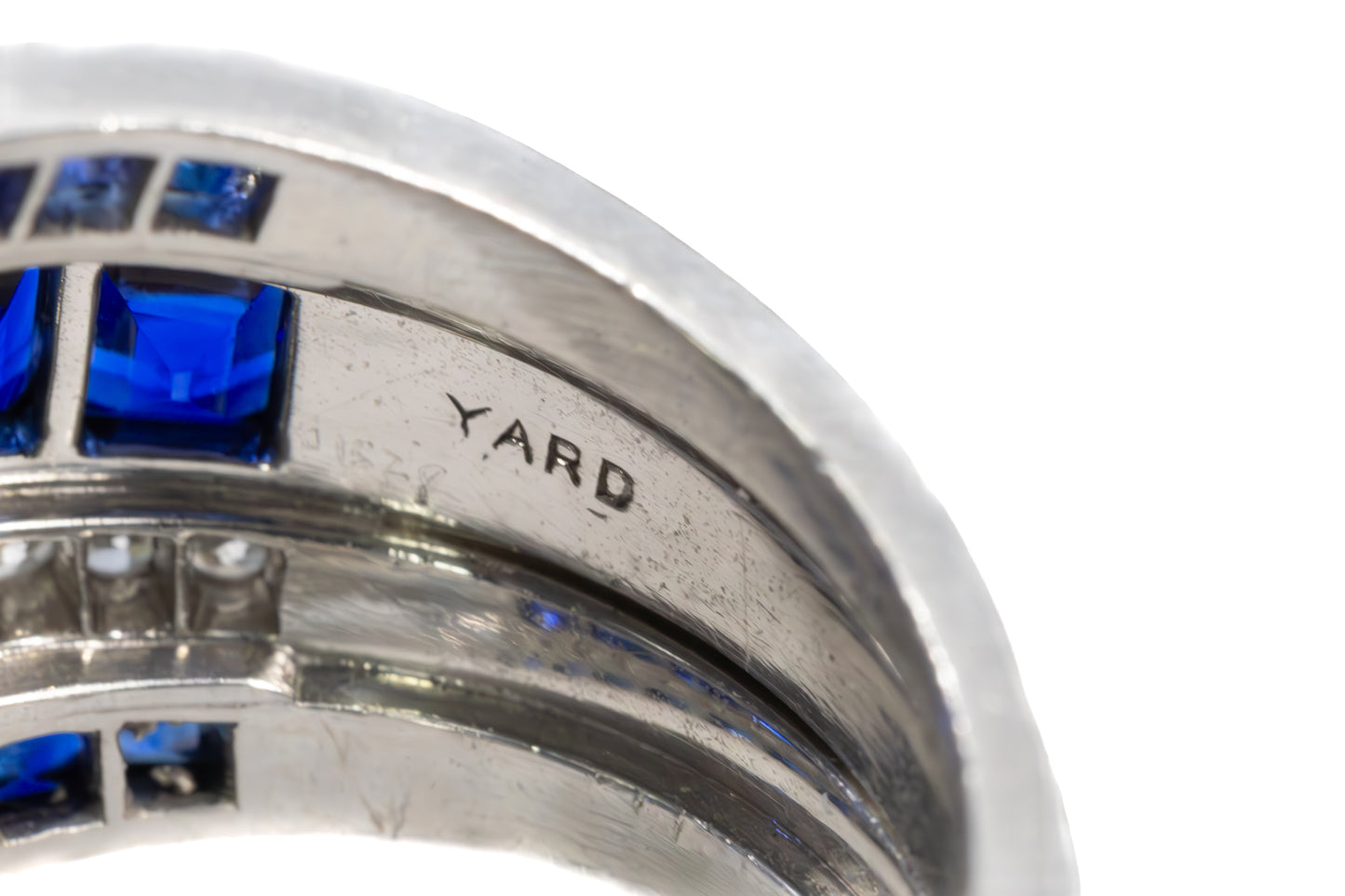Raymond Yard Sapphire Diamond Ring