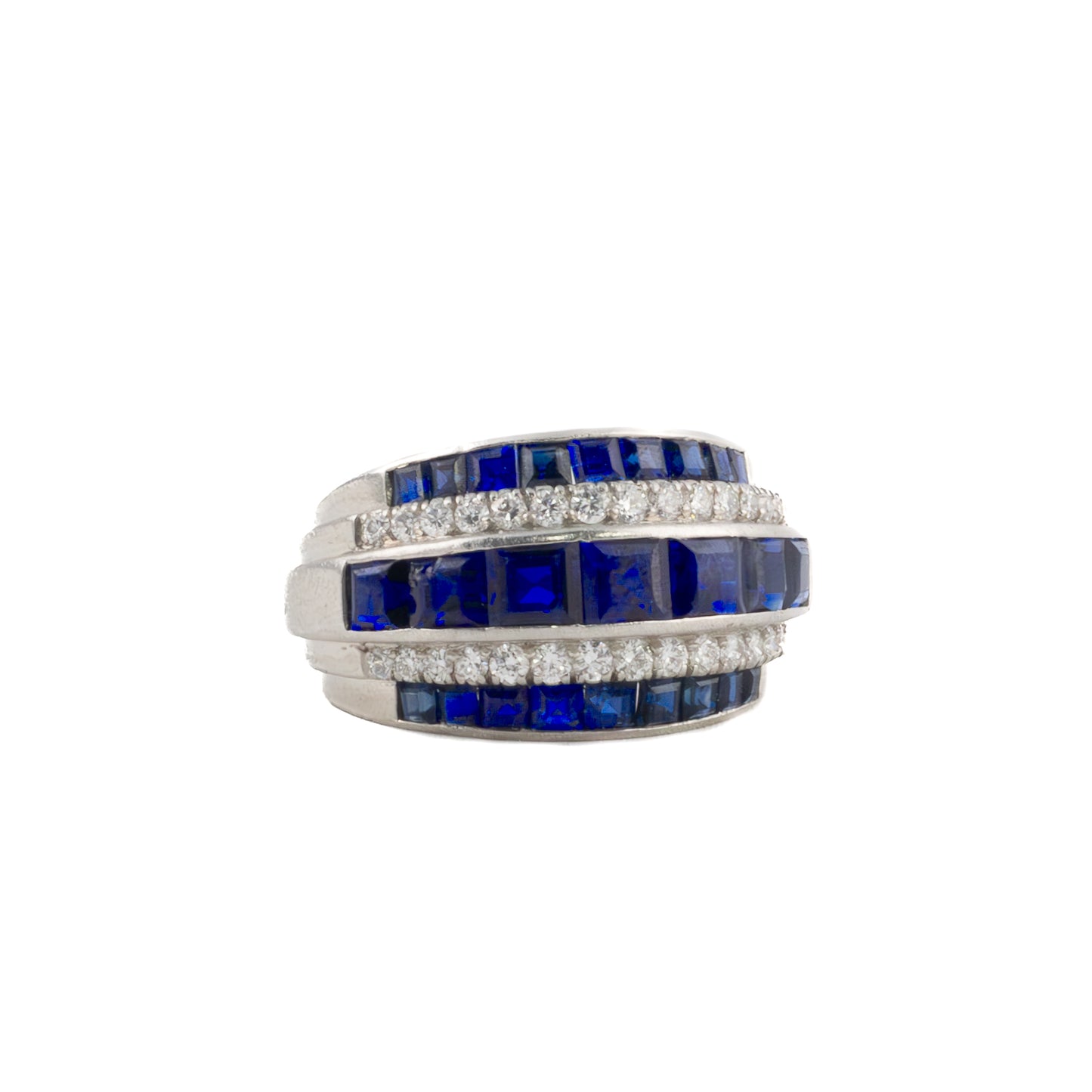 Raymond Yard Sapphire Diamond Ring