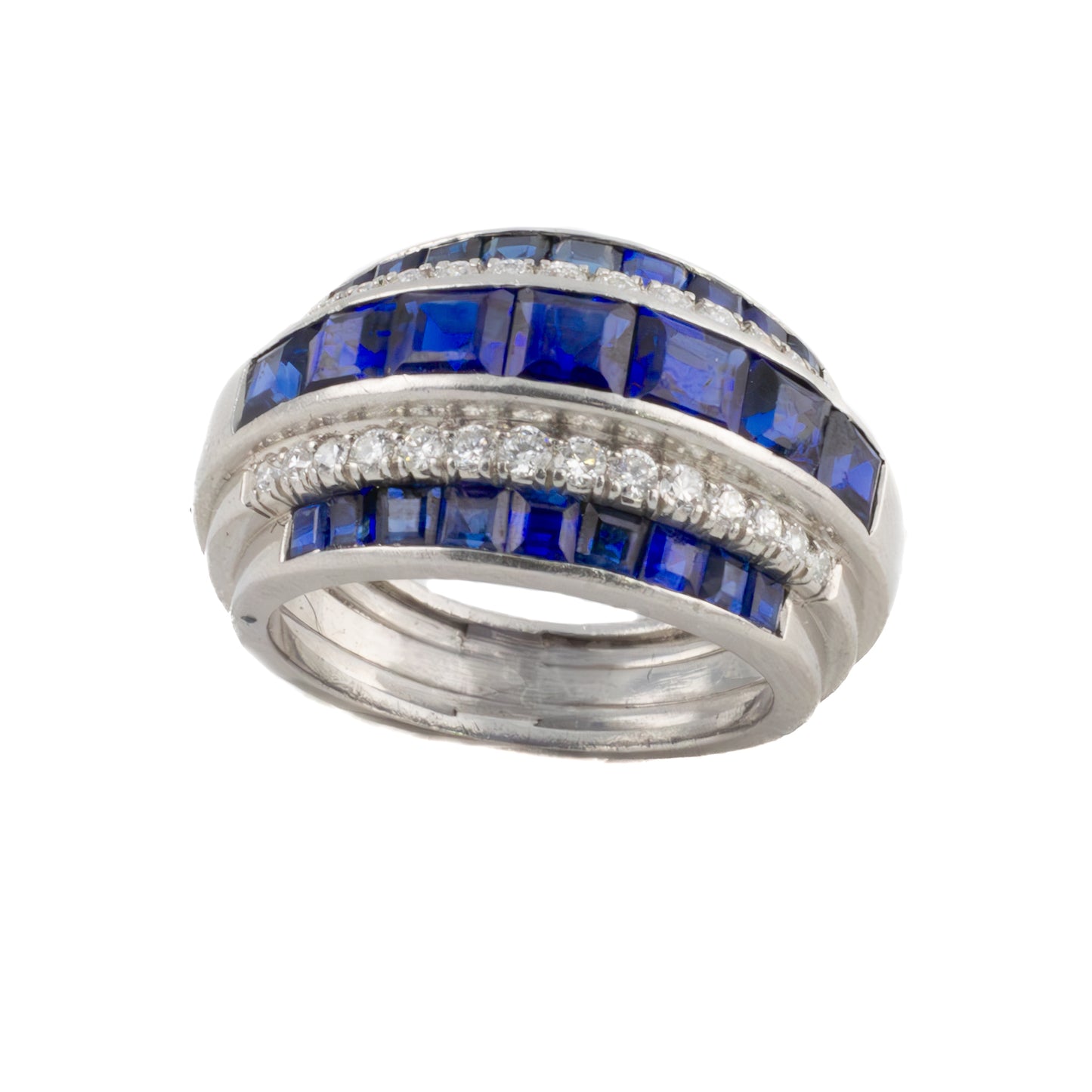 Raymond Yard Sapphire Diamond Ring