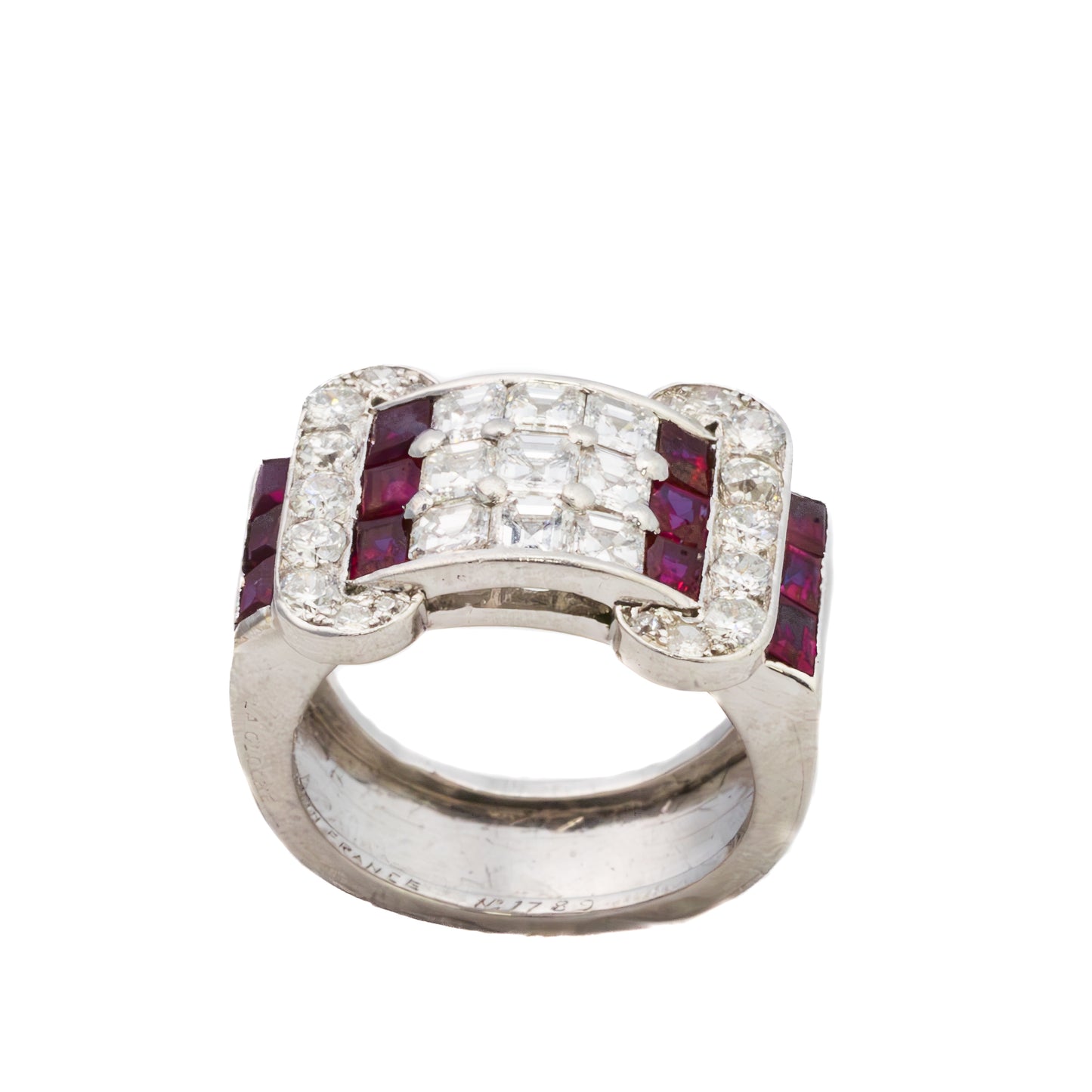 Lacloche Ruby and Diamond Ring