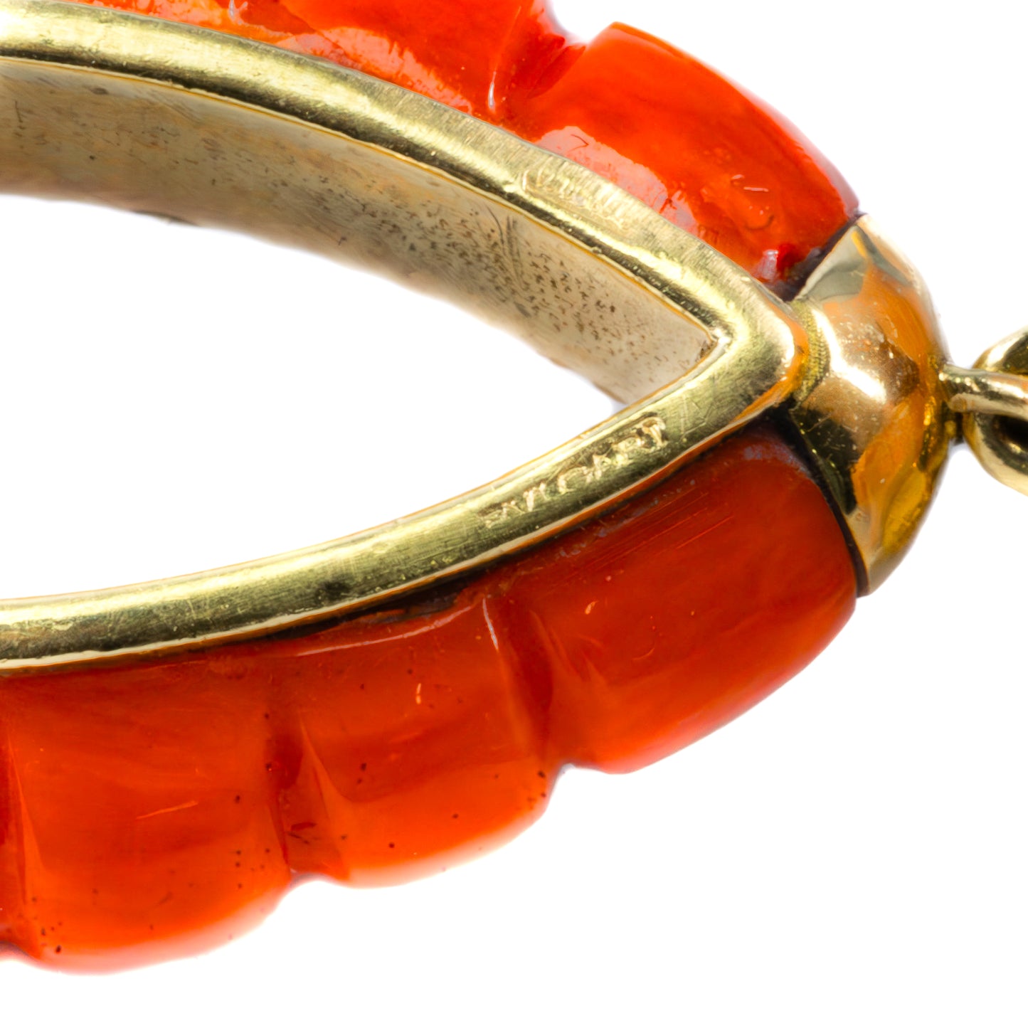 Bulgari Coral and Diamond Necklace and Earrings