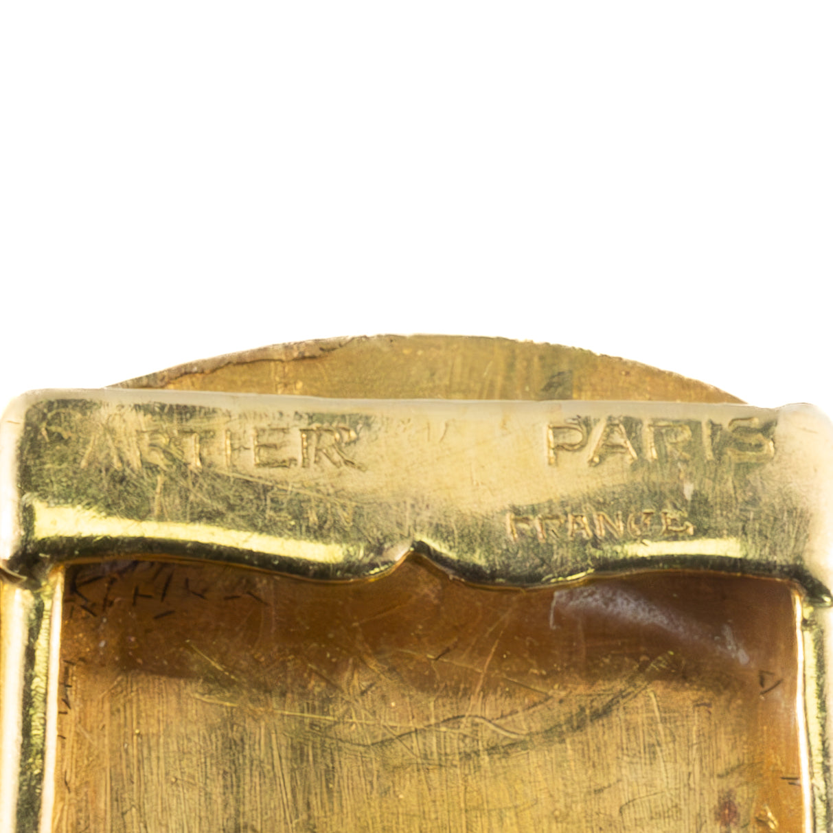 Cartier Lapis Lazuli Transportation Motif Gold Bracelet