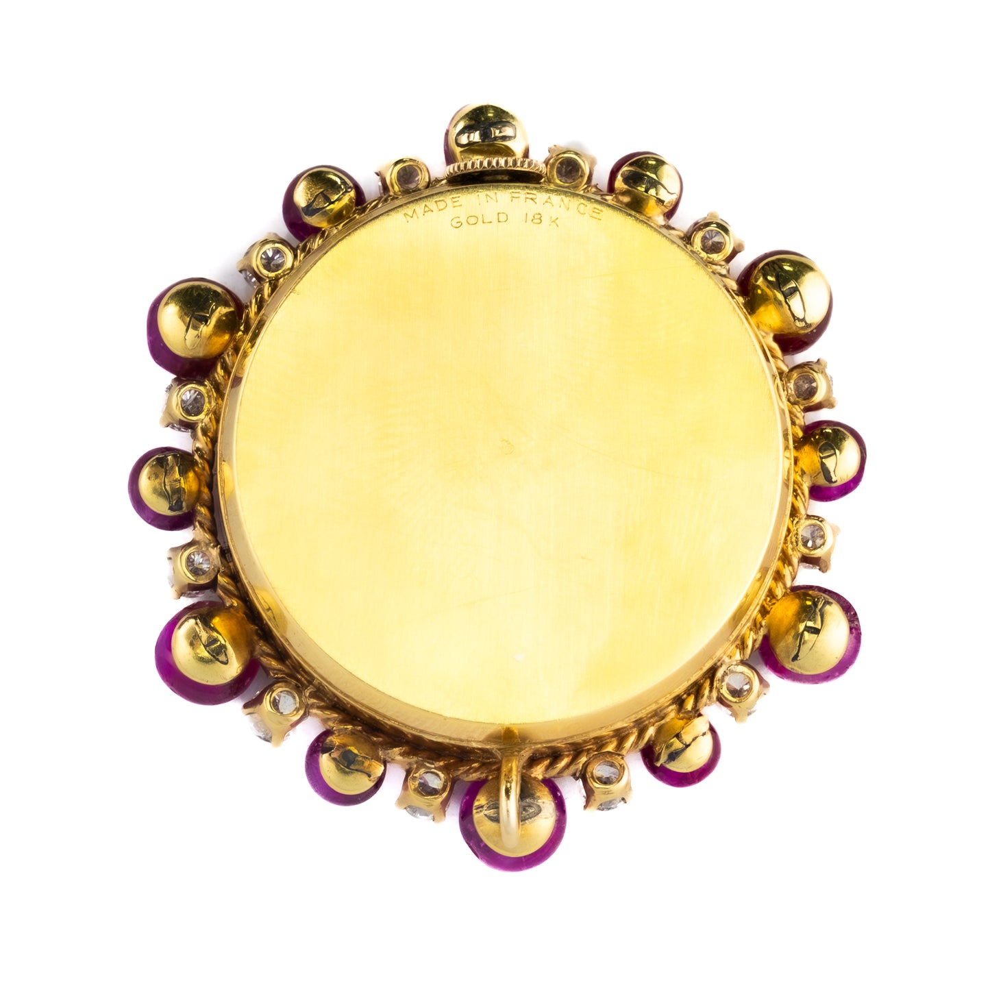 Van Cleef & Arpels Ruby Watch Pendant