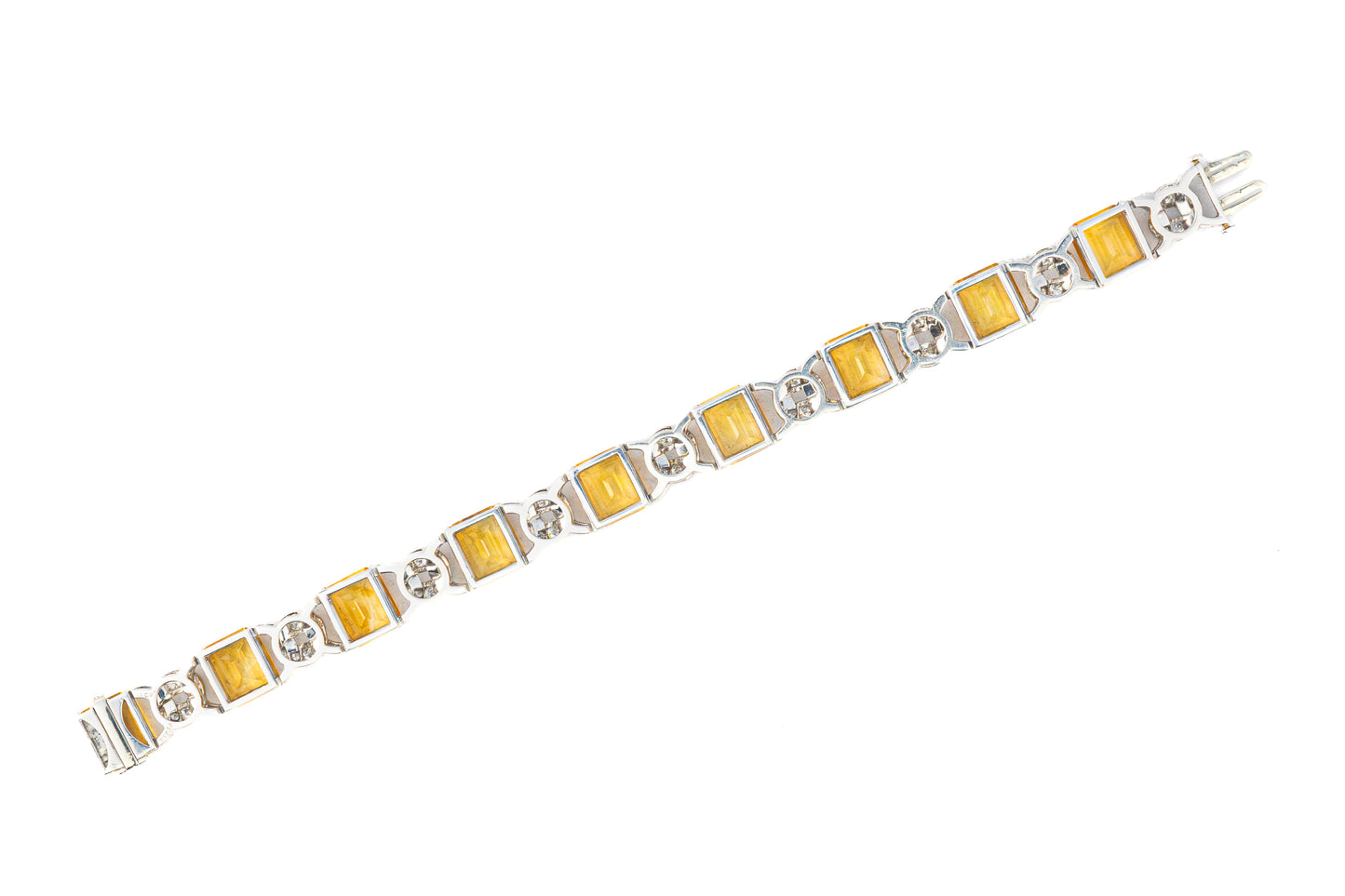 J.E. Caldwell Citrine and Diamond Bracelet