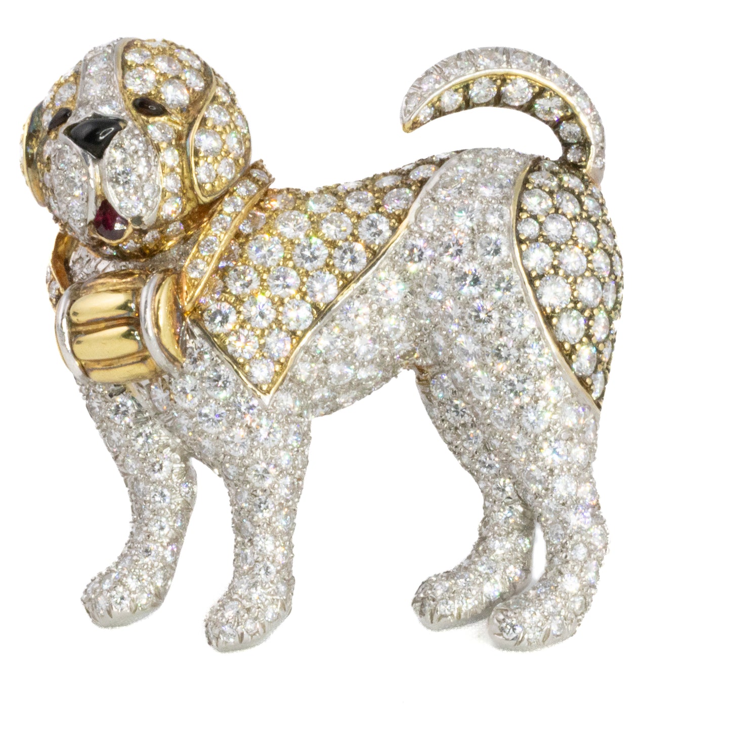 Van Cleef & Arpels Diamond Dog Brooch