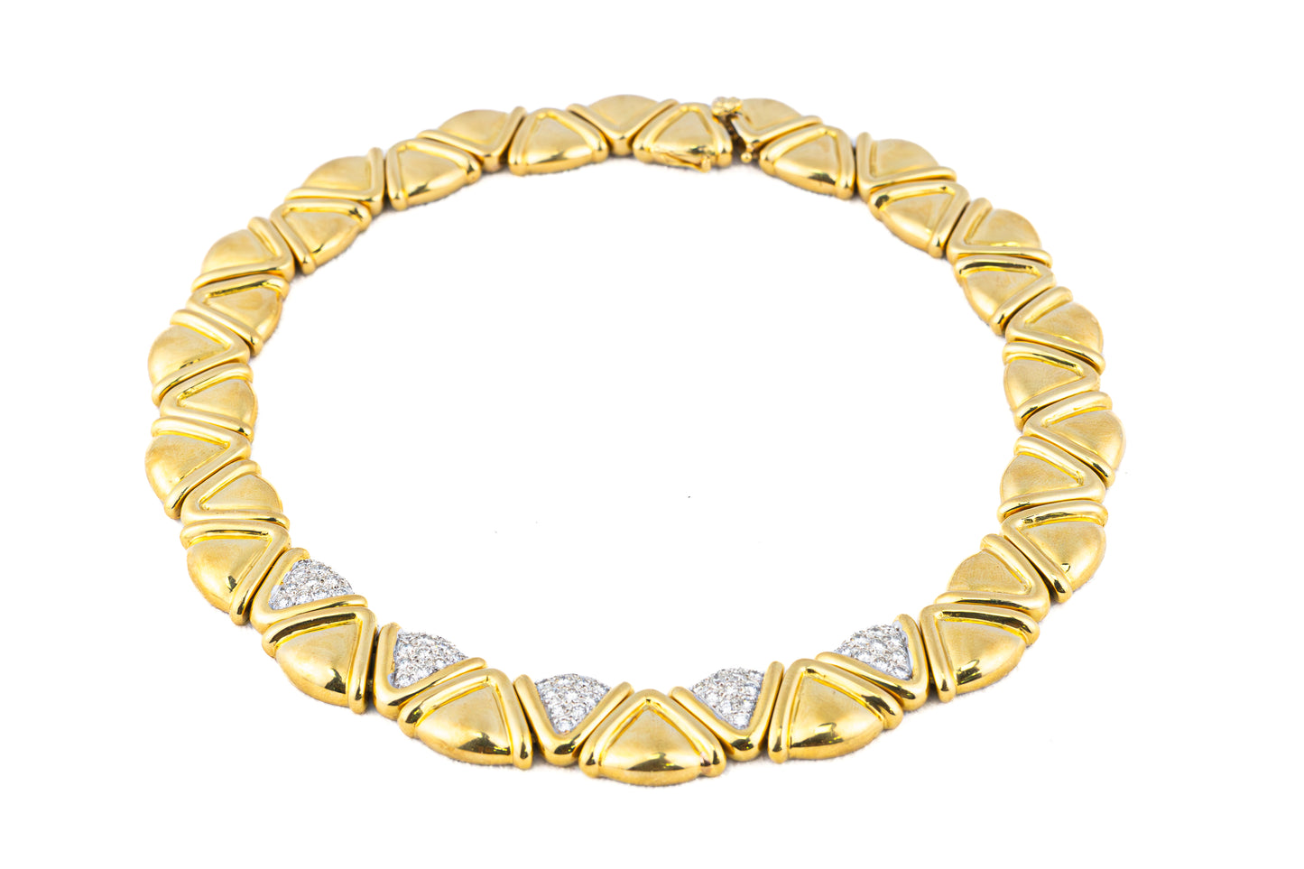 Diamond Gold Choker Necklace