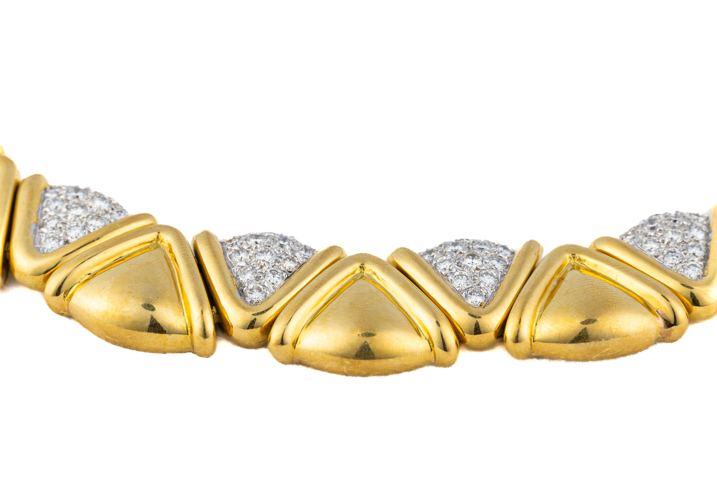 Diamond Gold Choker Necklace