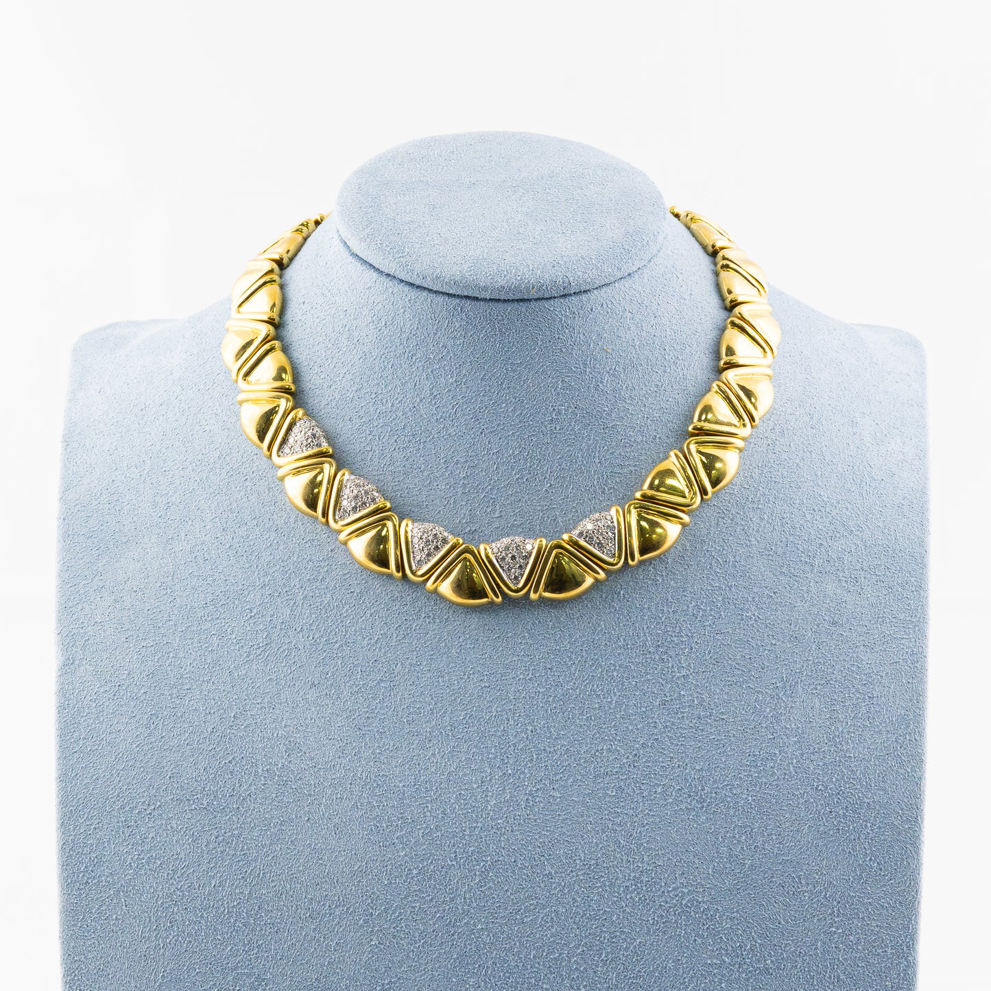 Diamond Gold Choker Necklace