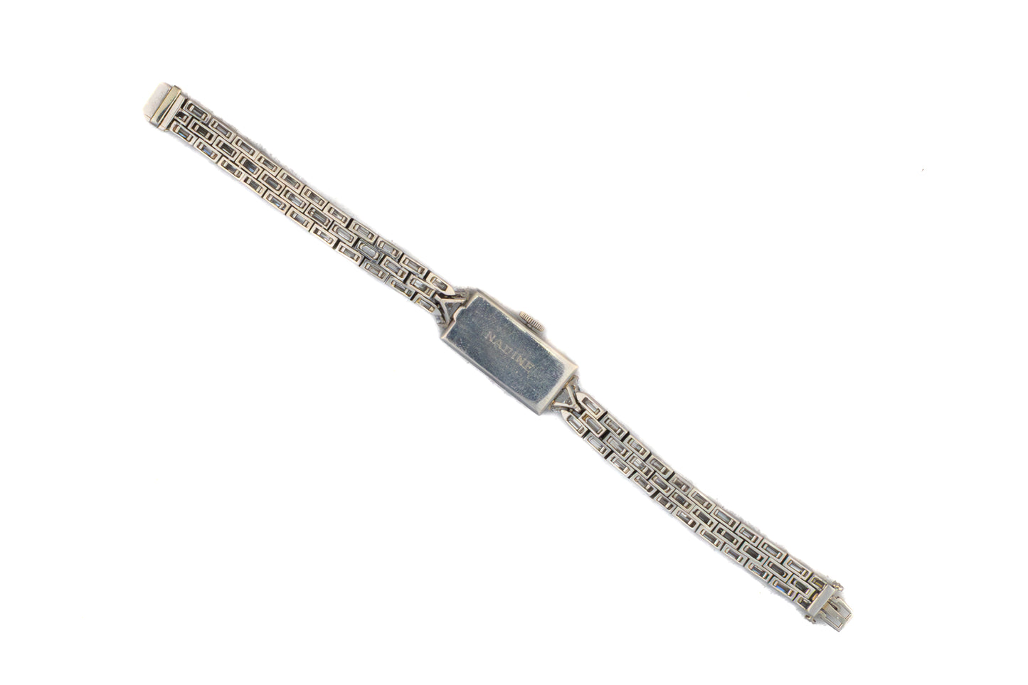 Harry Winston Platinum Diamond Cocktail Watch with Audemars Piguet Movement