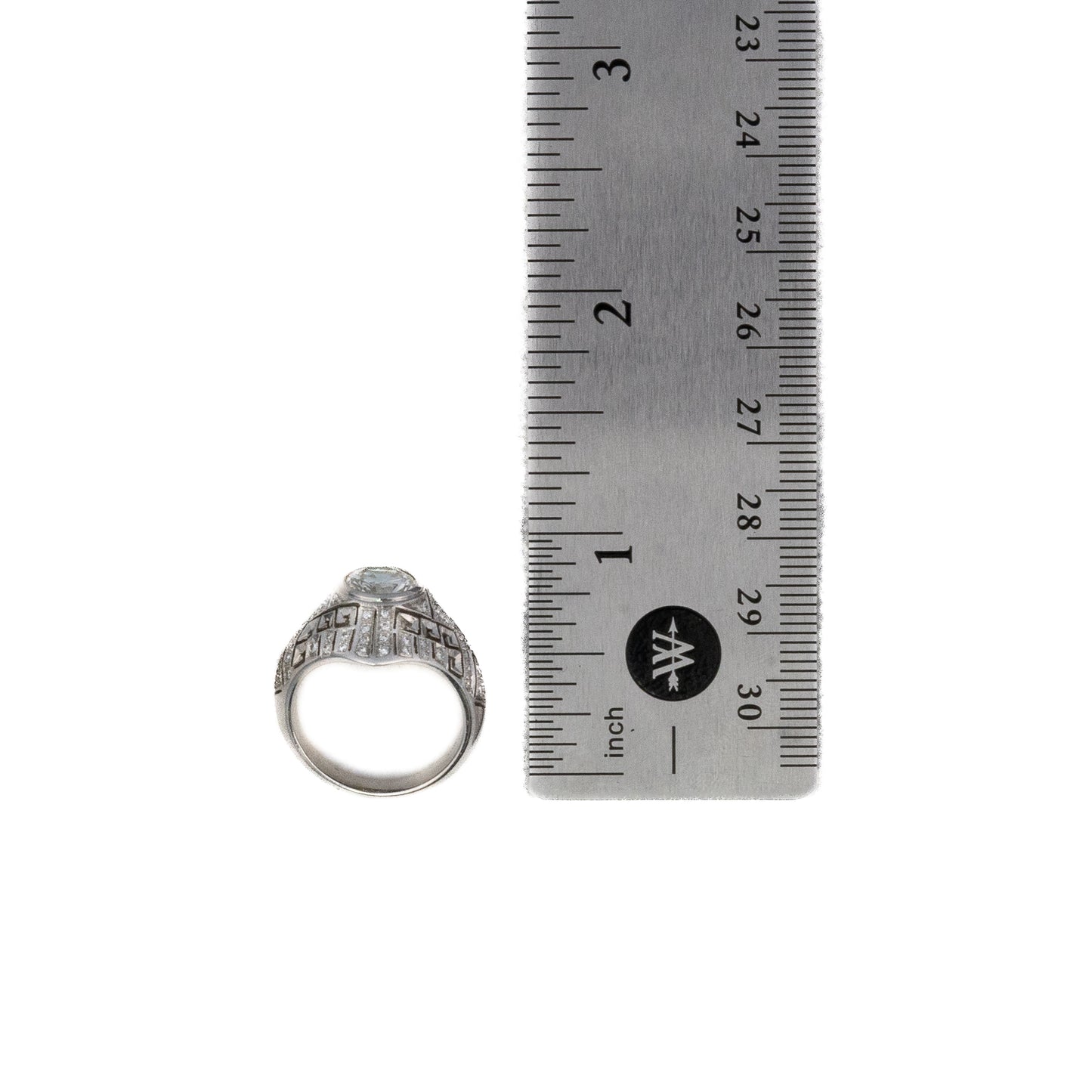 Art Deco Pave and Old Mine Diamond Ring