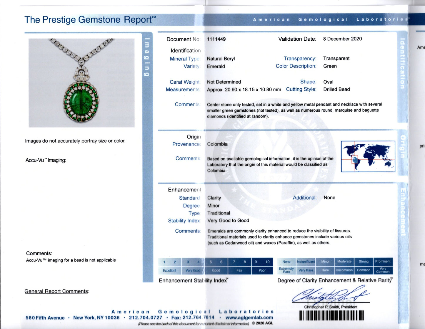 Antique Mughal Certified Emerald Bead and Diamond Necklace