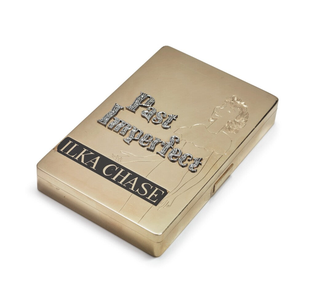 Historic Enamel & Diamond Gold Cigarette Box by Paul Flato