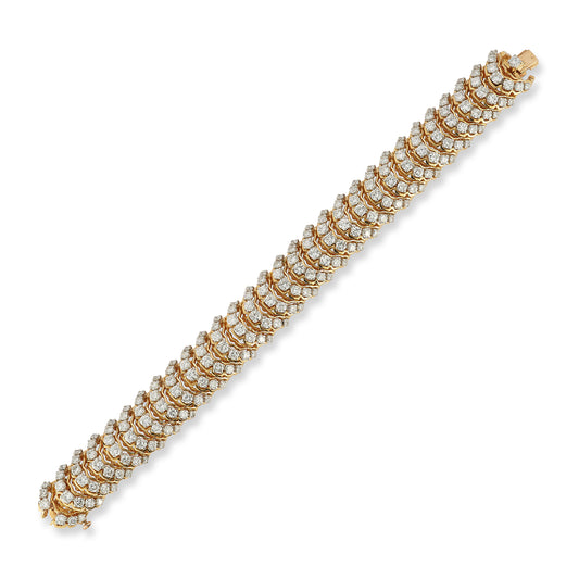Cartier Link Diamond Bracelet