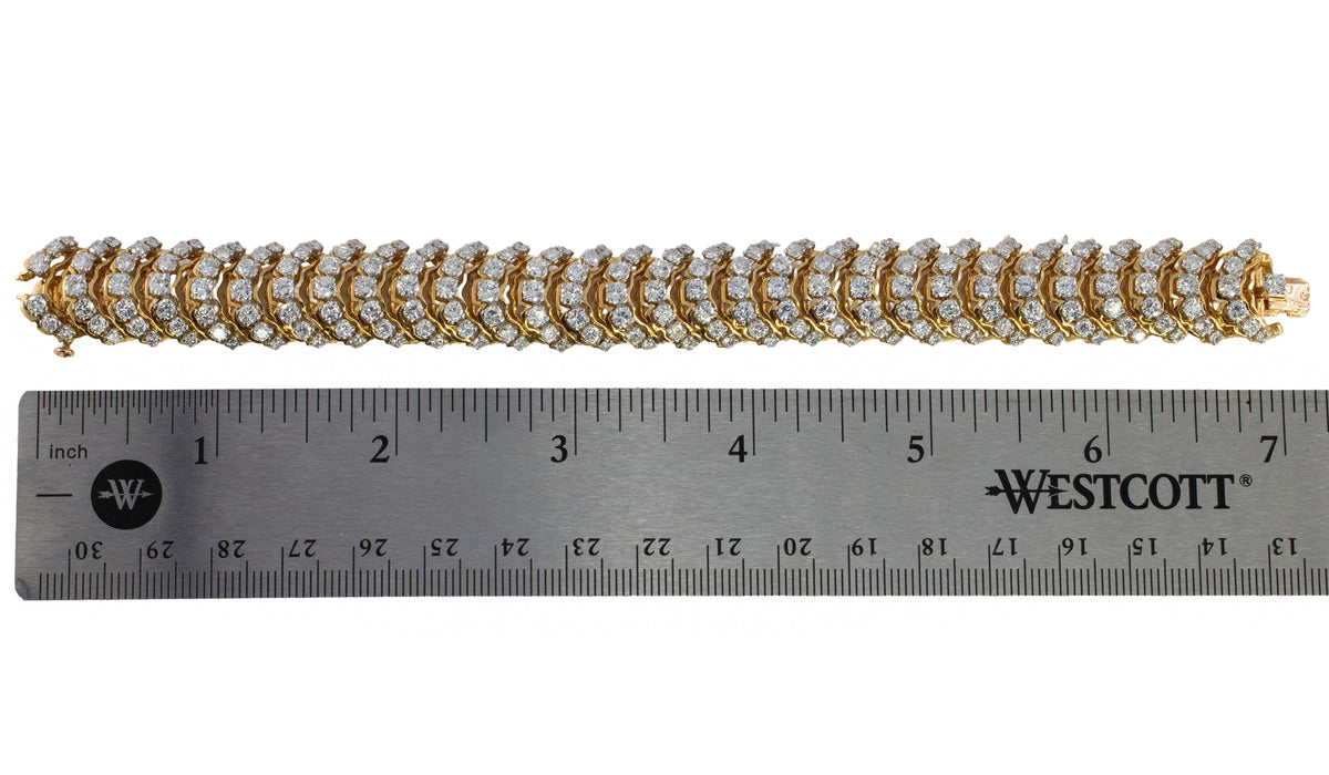 Cartier Link Diamond Bracelet