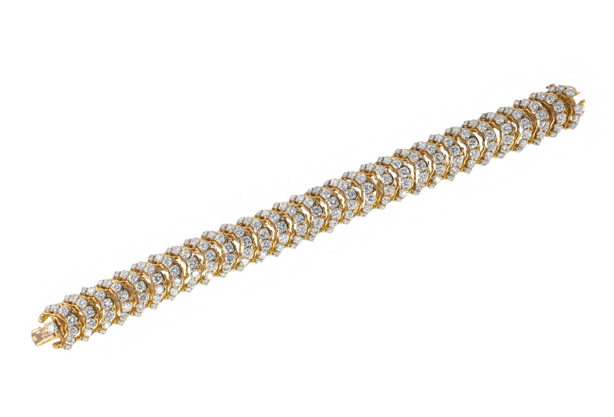 Cartier Link Diamond Bracelet