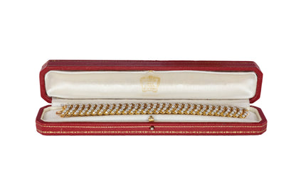 Cartier Link Diamond Bracelet