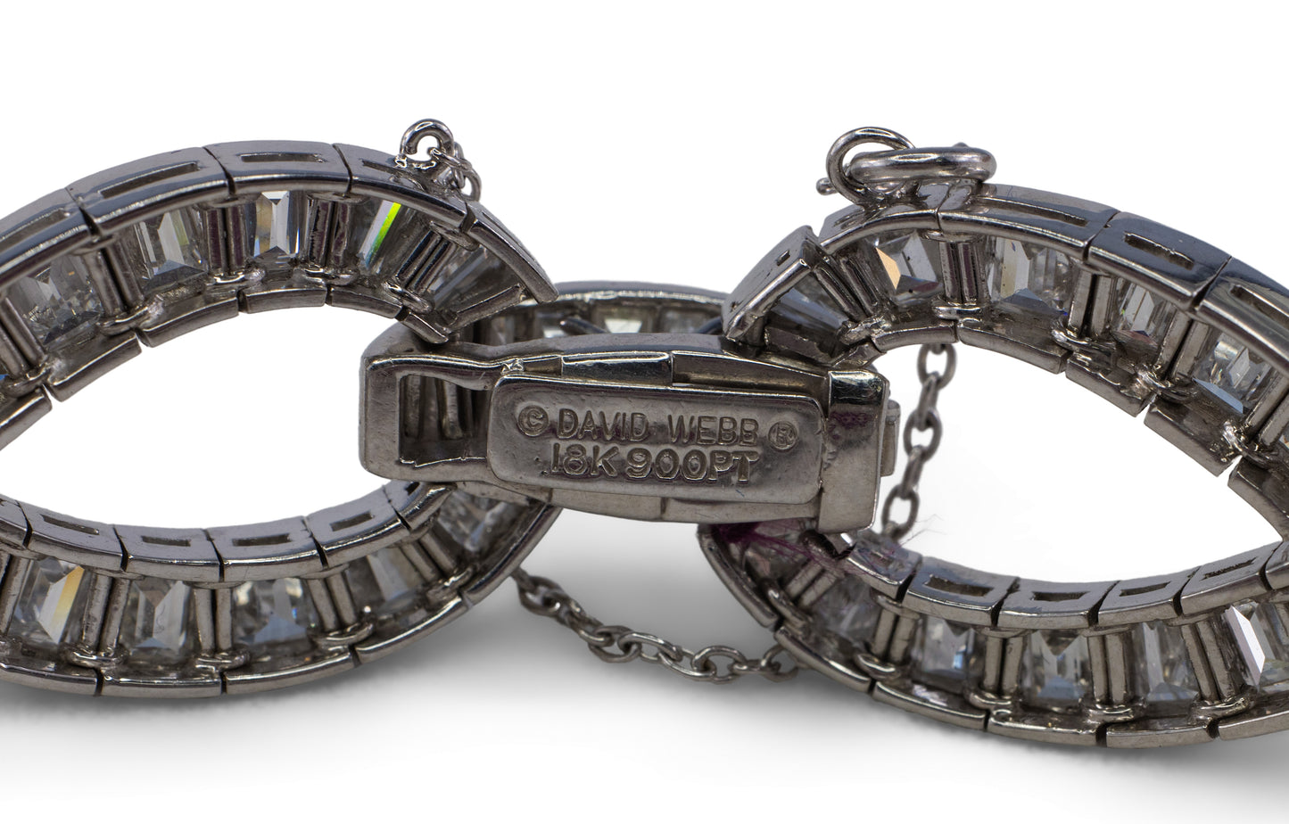 David Webb Ruby and Diamond Bracelet