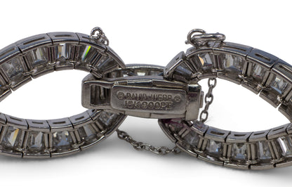 David Webb Ruby and Diamond Bracelet