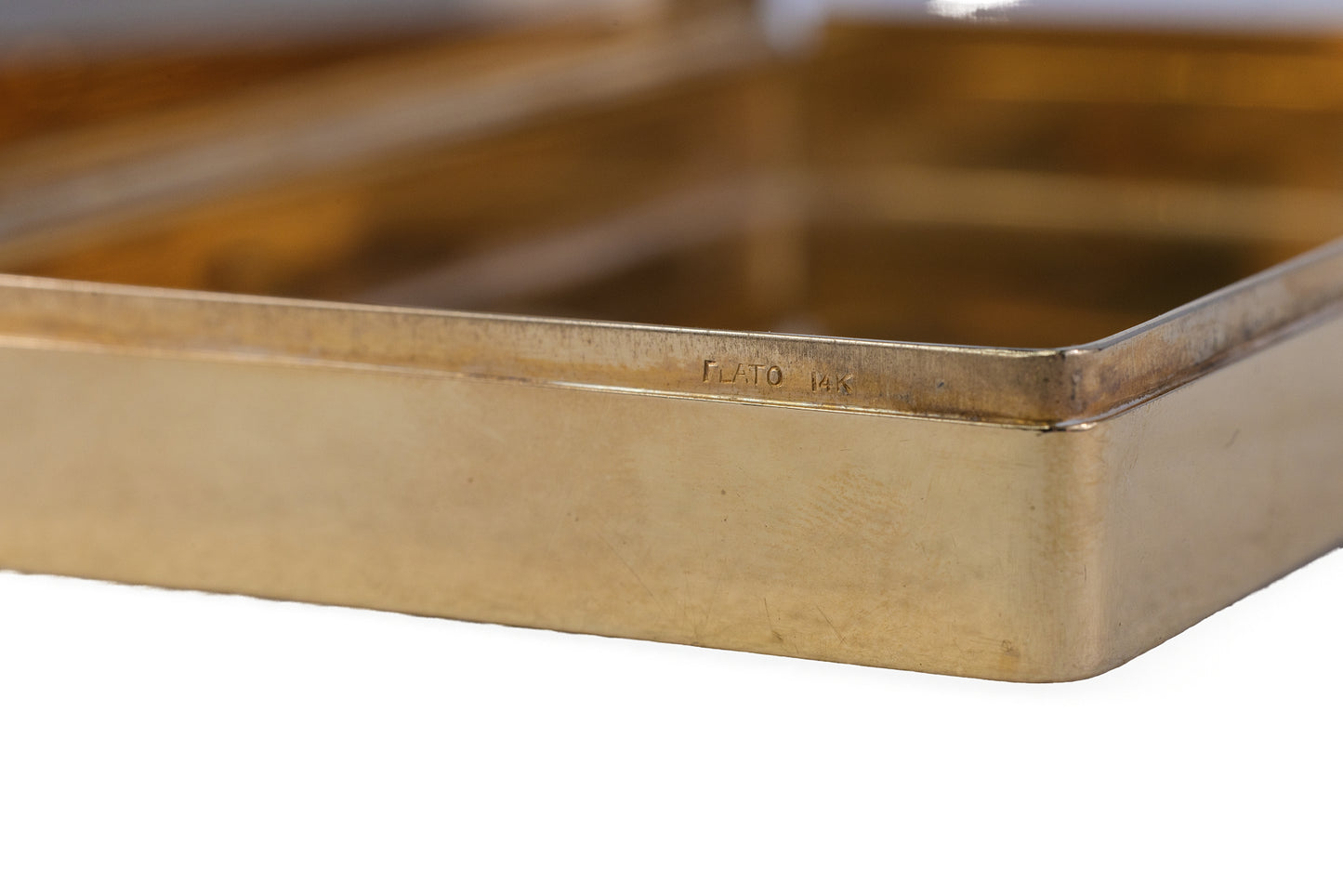 Historic Enamel & Diamond Gold Cigarette Box by Paul Flato