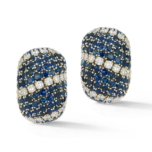 Van Cleef & Arpels Sapphire & Diamond Earrings