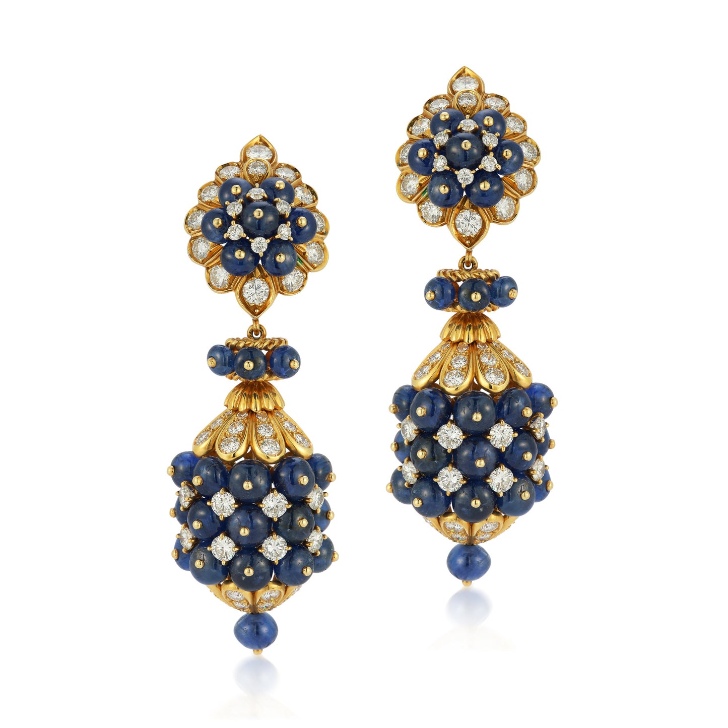 Van Cleef & Arpels Day & Night Sapphire Earrings