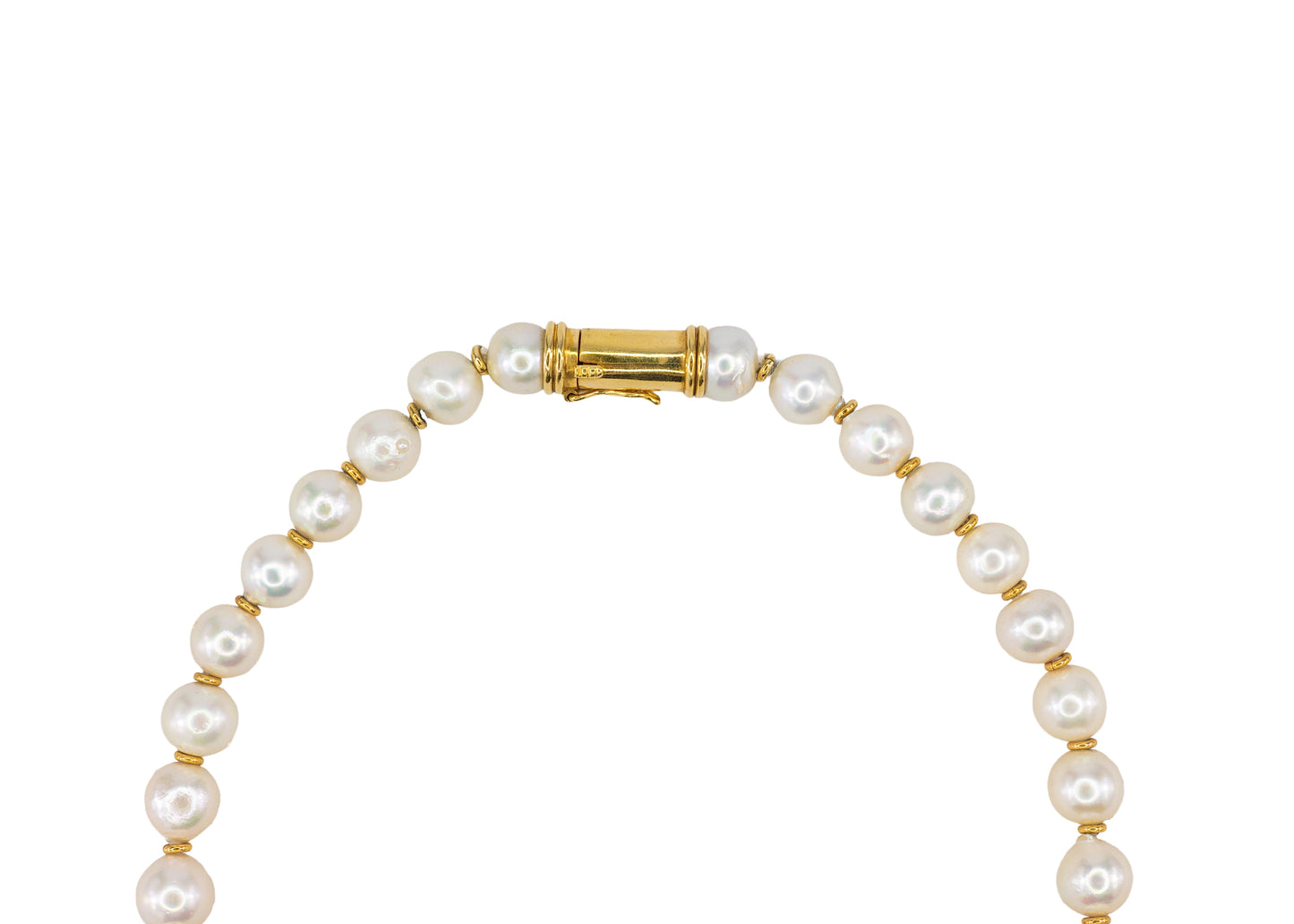 Yellow Gold Pearl, Diamond, Sapphire, and Agate Cameo Pendant Necklace