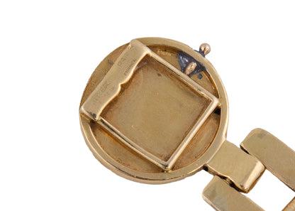Cartier Lapis Lazuli Transportation Motif Bracelet
