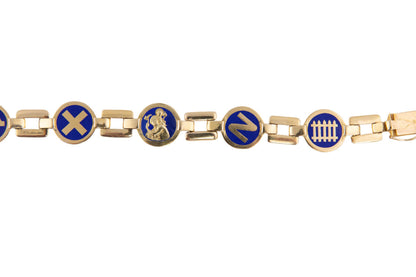 Cartier Lapis Lazuli Transportation Motif Bracelet