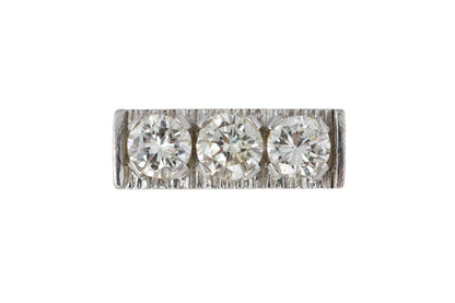 Vintage Three-Stone Diamond Ring