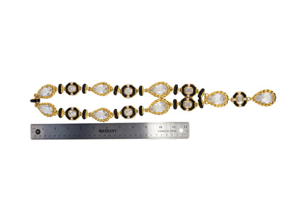 David Webb Rock Crystal Necklace