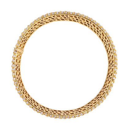 Diamond & Gold Choker Necklace