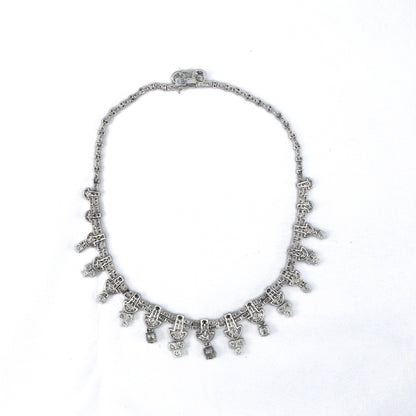 Bulgari Art Deco Diamond Necklace