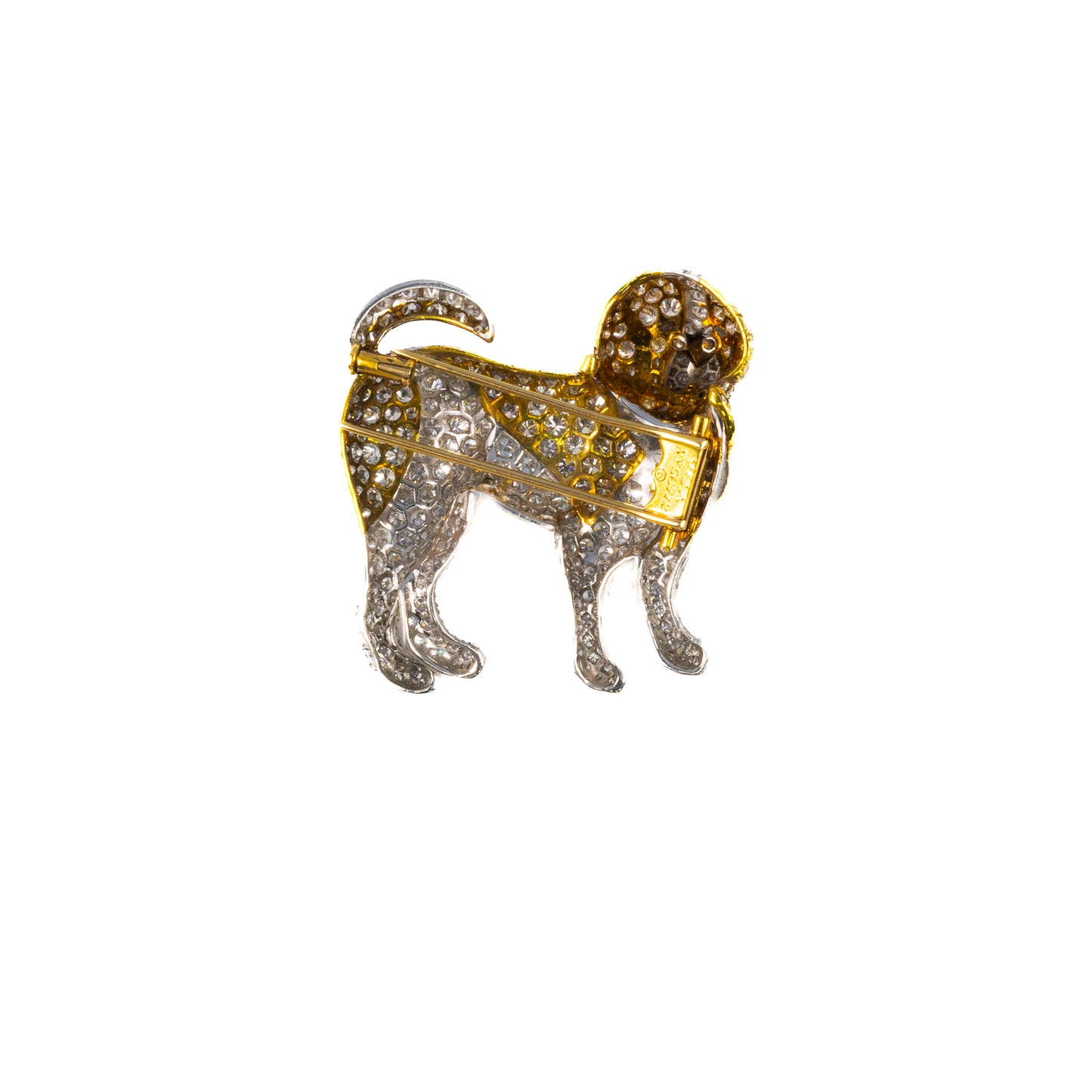 Van Cleef & Arpels Diamond Dog Brooch