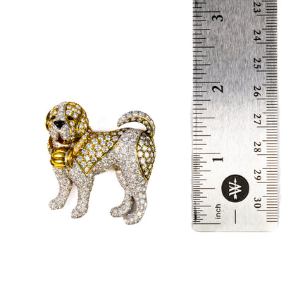 Van Cleef & Arpels Diamond Dog Brooch