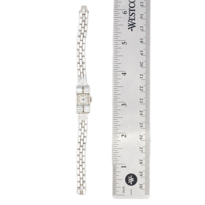 Harry Winston Platinum Diamond Cocktail Watch with Audemars Piguet Movement