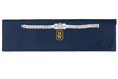 Harry Winston Platinum Diamond Cocktail Watch with Audemars Piguet Movement