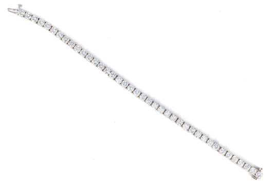 Classic Round Cut Tennis Bracelet