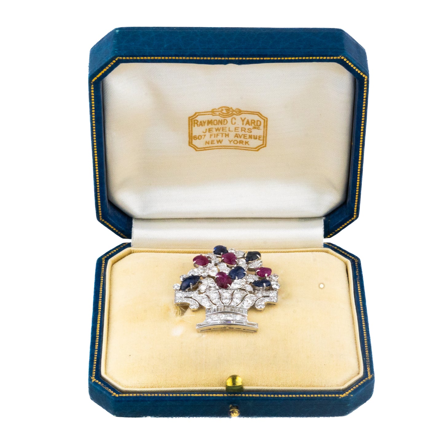 Raymond Yard Art Deco Tutti Frutti Brooch