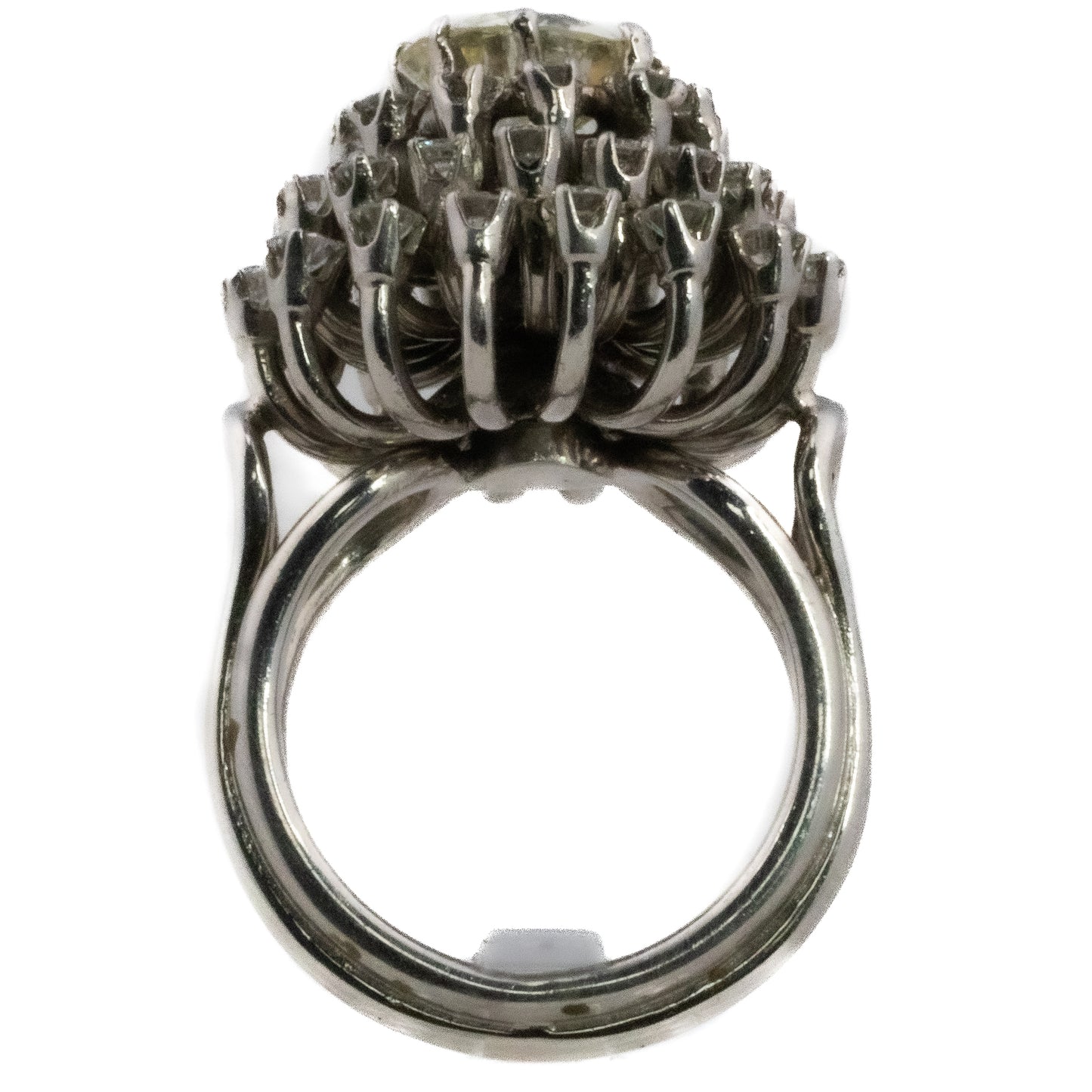 Brilliant Cut Diamond Multi Halo Cluster