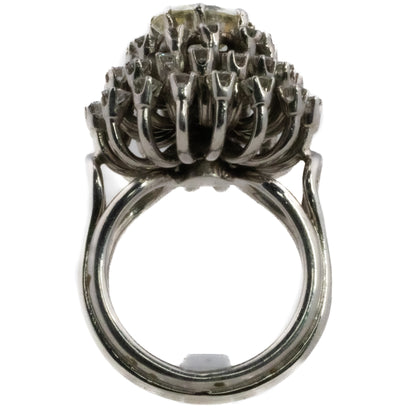 Brilliant Cut Diamond Multi Halo Cluster