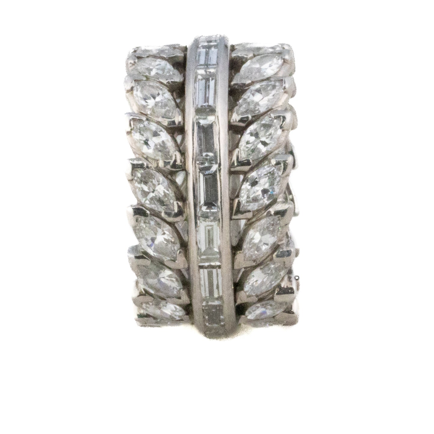 Marquise and Baguette Diamond Eternity Band