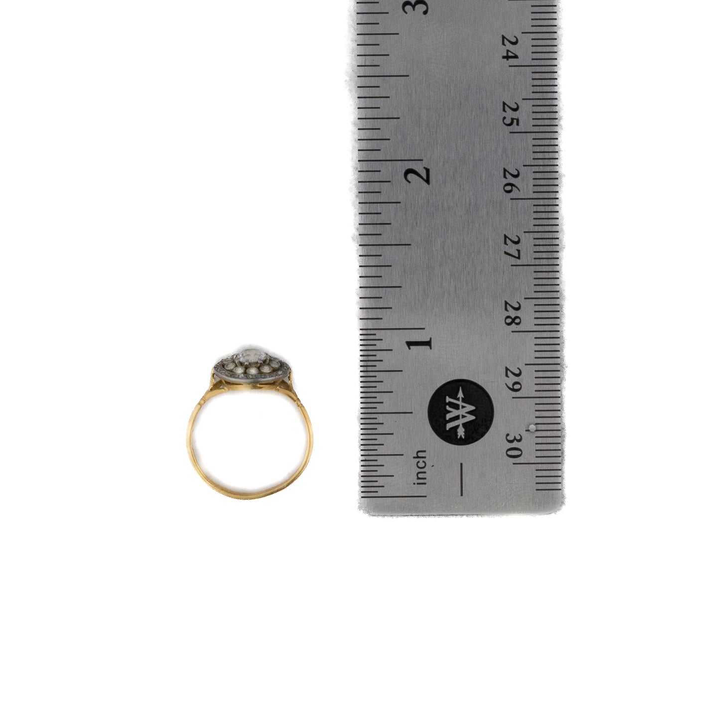 Antique Cluster Diamond Ring