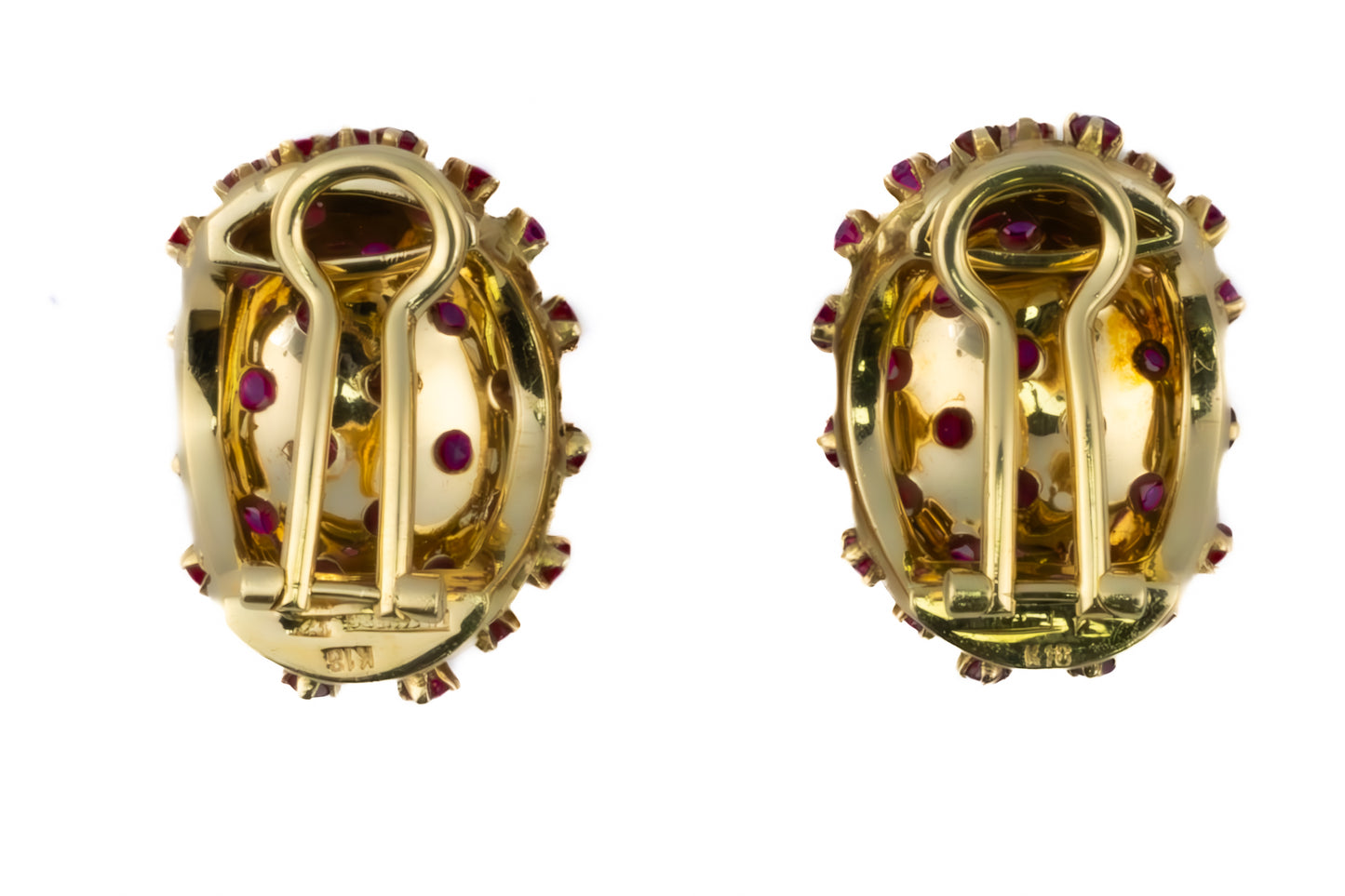 Tiffany & Co. Woven Ruby Earrings