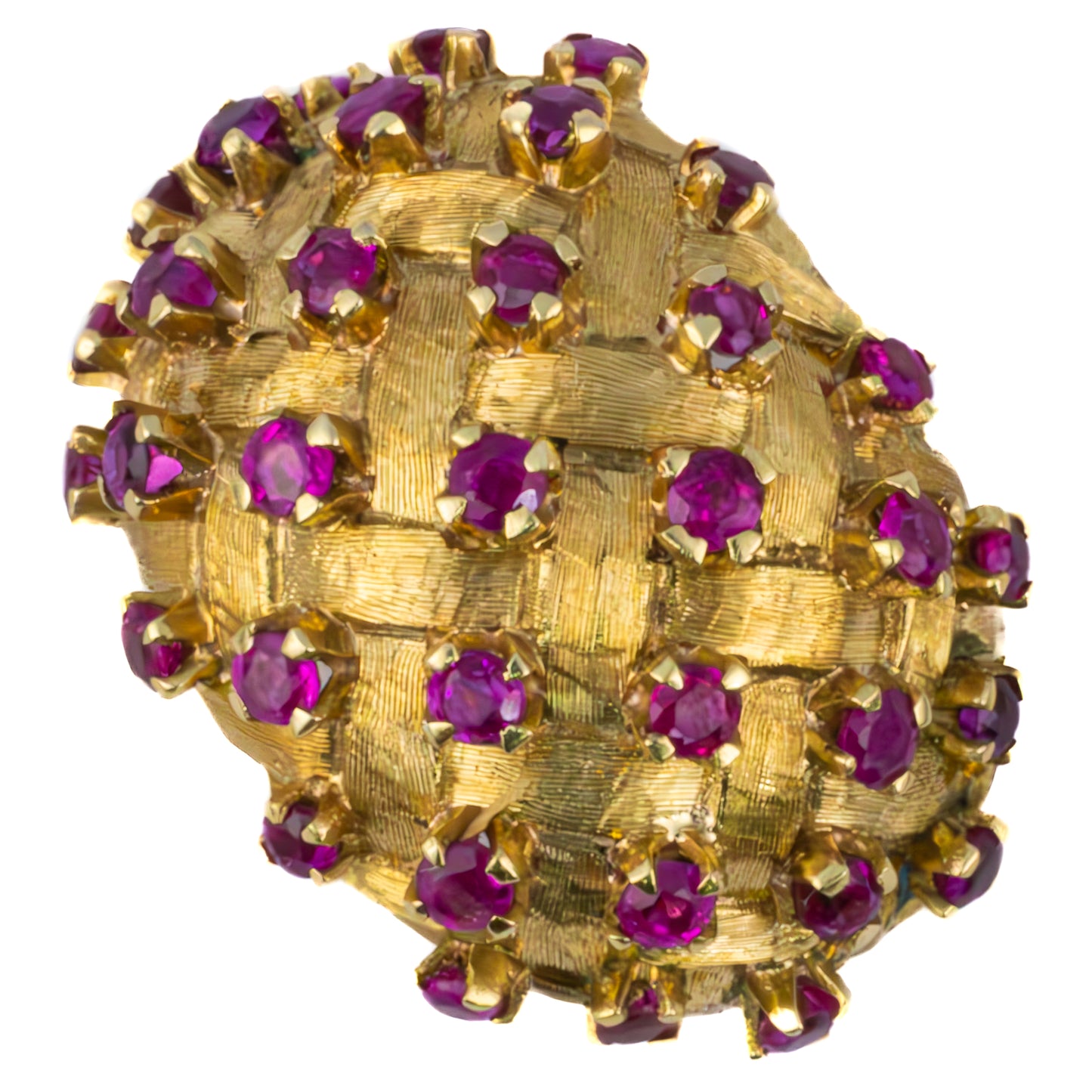 Tiffany & Co. Woven Ruby Earrings